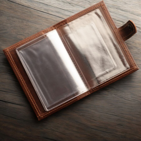 Обложка для автодокументов и паспорта Classic из натуральной кожи / Ручная работа